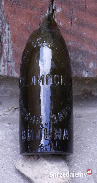 Butelka Browar Lipski Wilno