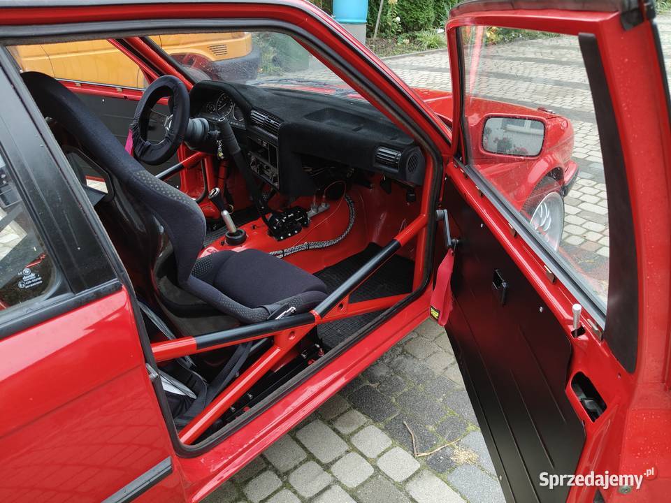 BMW E30 325i coupe SWAP M54B30 czerwony Więcbork