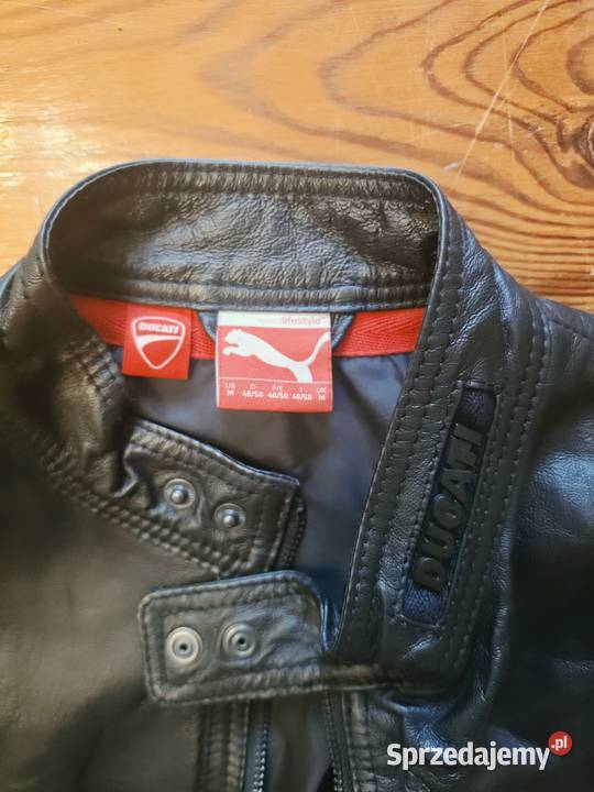 Kurtka skórzana czarna Puma Ducati M Gorzów Wielkopolski