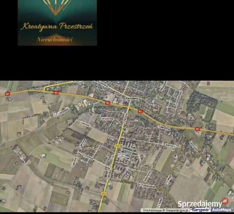 Działka inwestycyjna Kłodawa 1542zł/m2 wielkopolskie