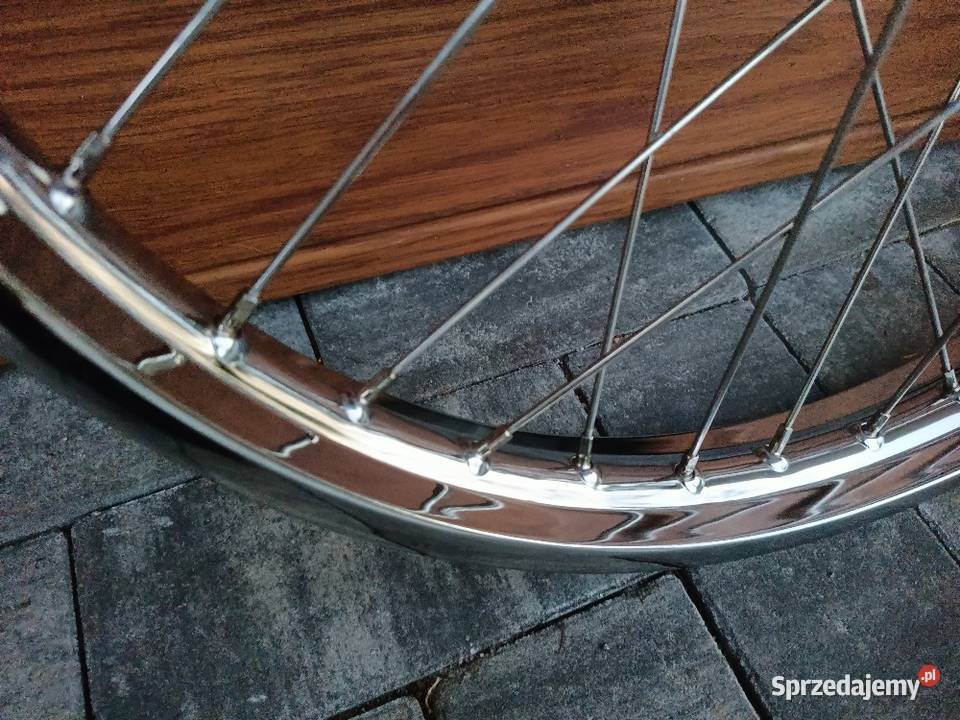 Koła Komar 19 x 135 INOX bez graweru piasty zzr Pozostałe Chrzanów