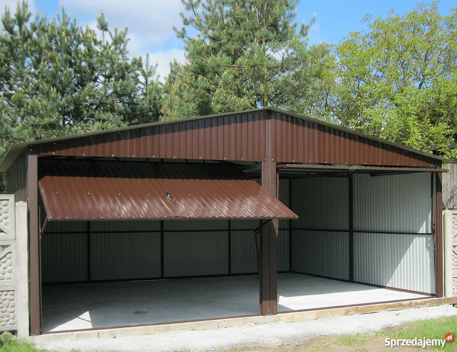 Garaże blaszane 6x5 RAL KujawskoPomor dowóz i blacha kujawsko-pomorskie Bydgoszcz
