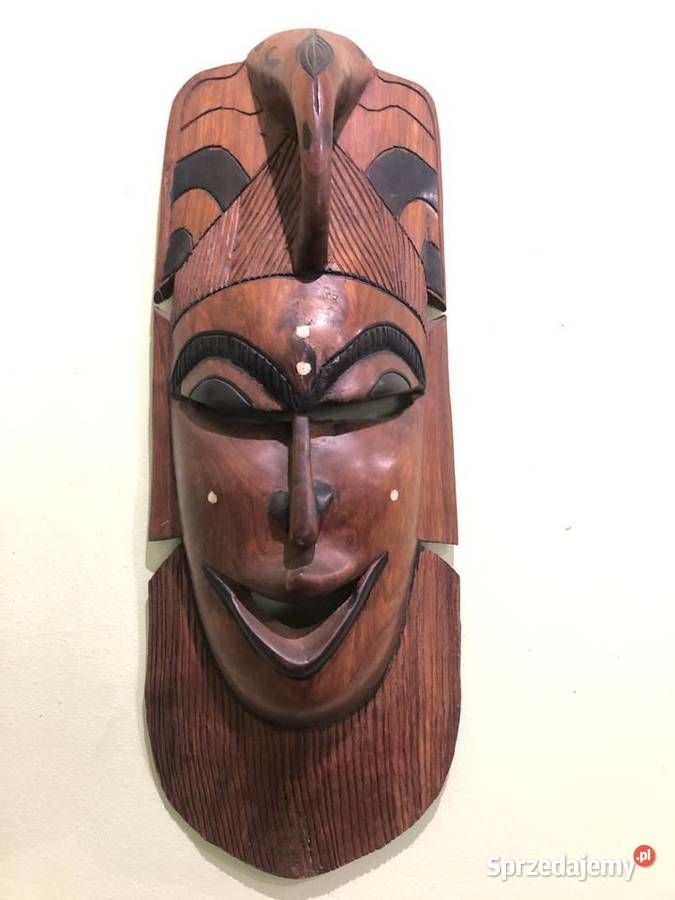 Maska etniczna plemienna Afryka Azja Bali