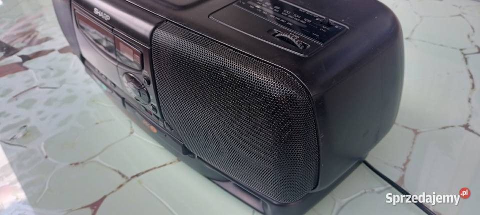 sharp QtCH88 radiomagnetofon z podwójnym Cd Sędziszów