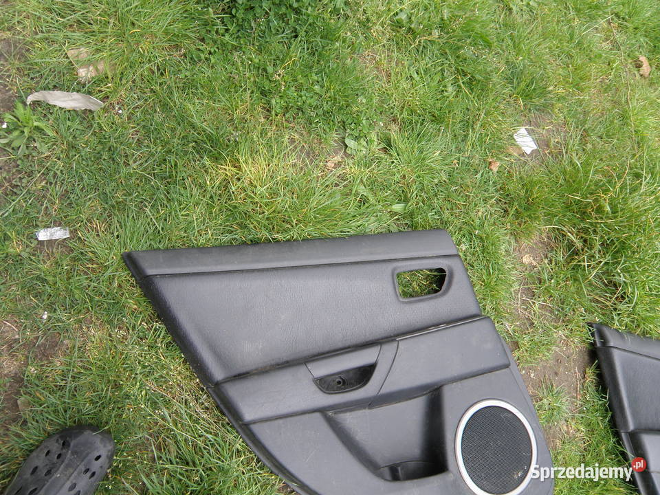 Boczki drzwi skórzane skóra Mazda 3 I 0309 BK Kraków