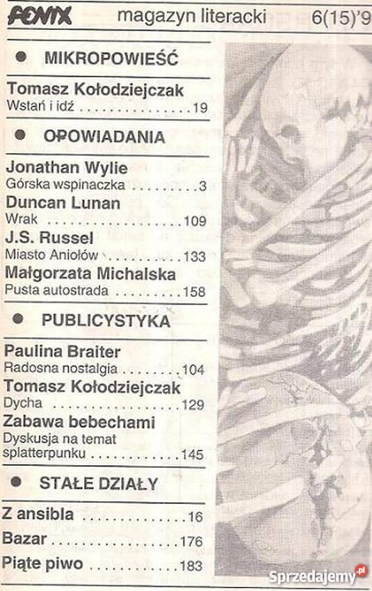 FENIX 1992 6 15 MAGAZYN LITERACKI Piła