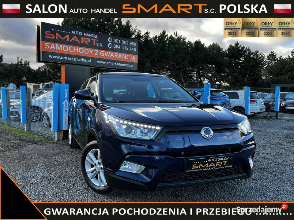 SsangYong Tivoli Benzyna Serwis Ledy Kamera światła LED Rydułtowy