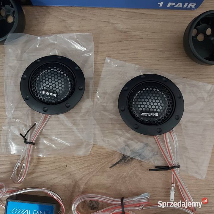 Głośniki wysokotonowe alpine tweetery car audio Bydgoszcz