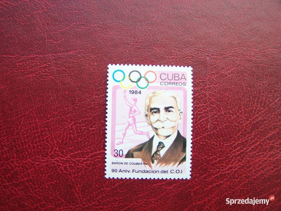 Kuba 1984 MNH Mi 2866 Sport 90 Lecie Olimpiad Tychy