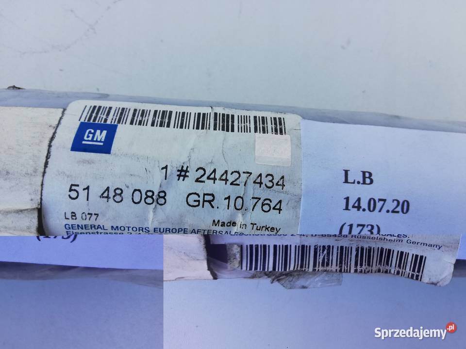 USZCZELKA LISTWA DRZWI LEWY TYŁ OPEL ASTRA G K sprzedam