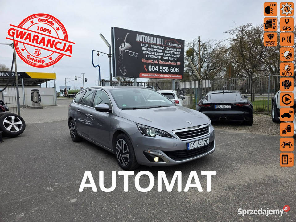 Peugeot 308 SW 16 HDI 120 Asystent Parkowania pomorskie Słupsk
