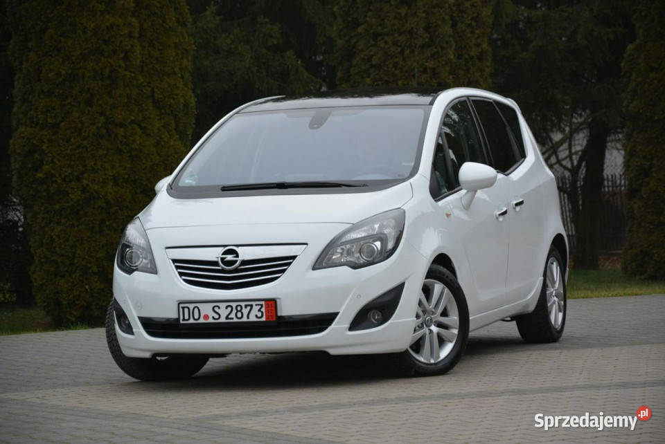 Opel Meriva Innovation Brązowe Skóry Kolorowa Opel mazowieckie Ostrów Mazowiecka