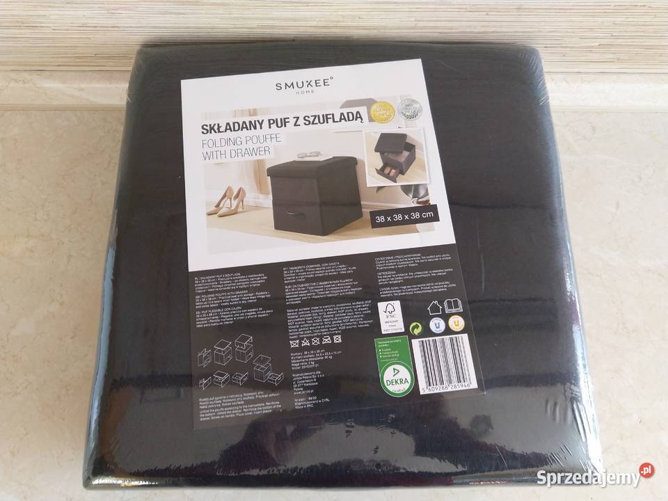 NAJTANIEJ Składany Puf Ze Schowkiem i Szufladą śląskie Zabrze sprzedam