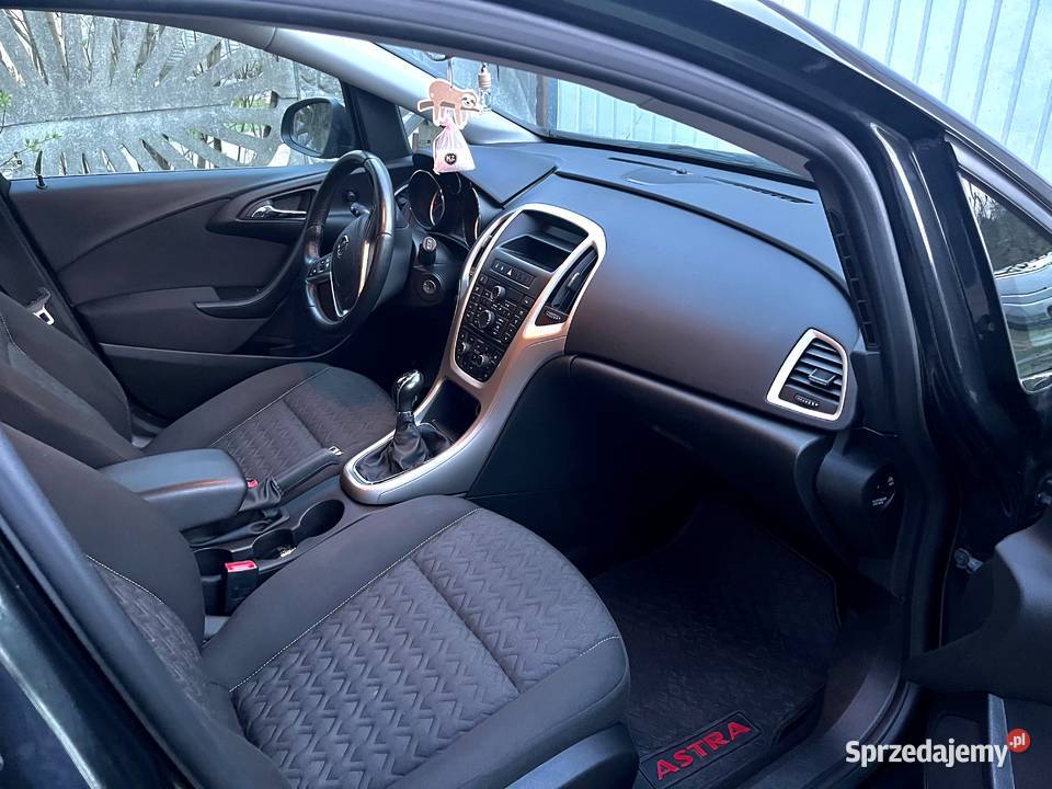 Opel Astra J 2013 14 Turbo 120 LPG Benzyna Gaz nieuszkodzony Samochody osobowe śląskie
