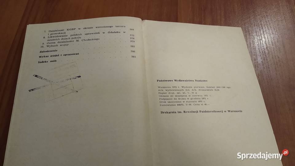 Działalność Komisariatu Generalnego Gdańsk sprzedam