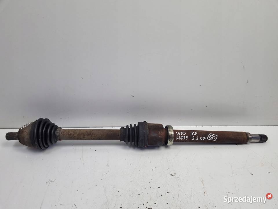 PÓŁOŚ Mercedes Vito W639 22 CDI PRAWA PRZEDNIA osobowe Chełm sprzedam