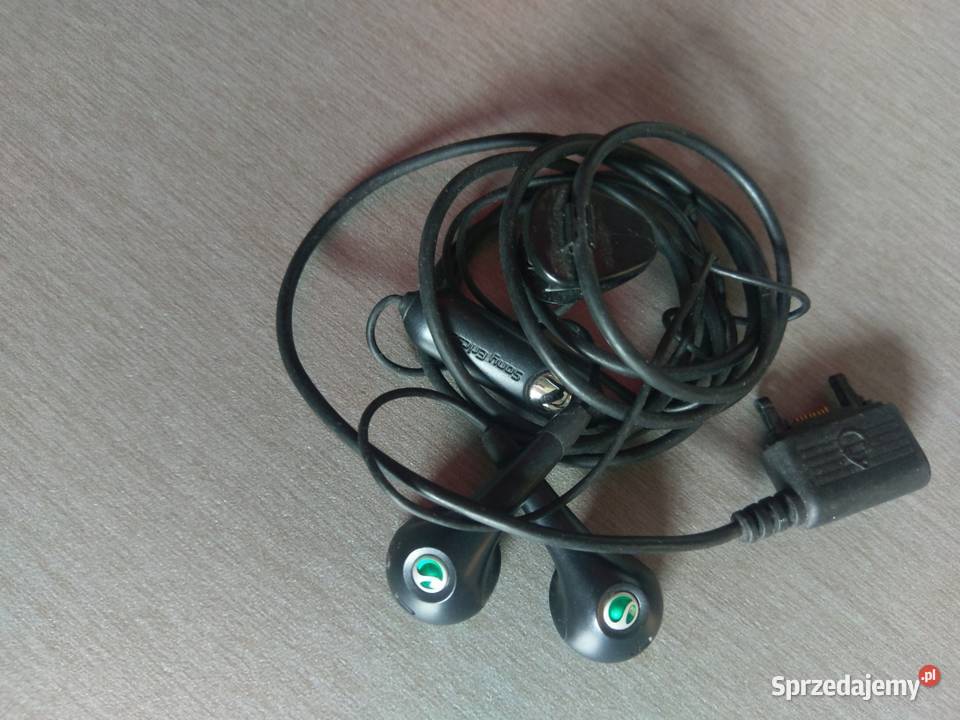 słuchawki do telefonów Sony Ericsson z gniazdem śląskie Bielsko-Biała