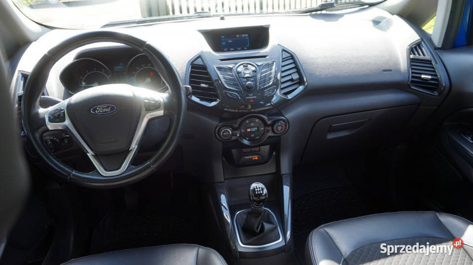 Ford EcoSport super stan Gwarancja II 2013 lubuskie Zielona Góra