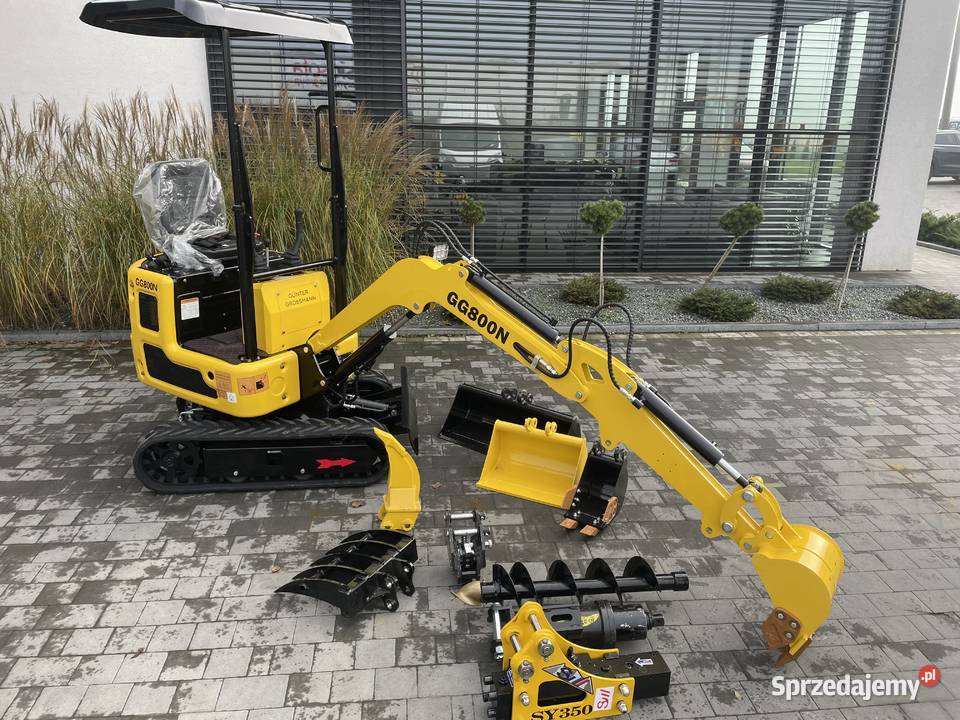 Minikoparka GG800N Gunter Grossmann Rok produkcji 2024 Jedwabne sprzedam