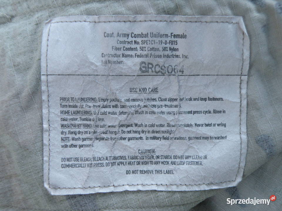 Bluza ACU multicam OCP 30 x short ripstop Wrocław