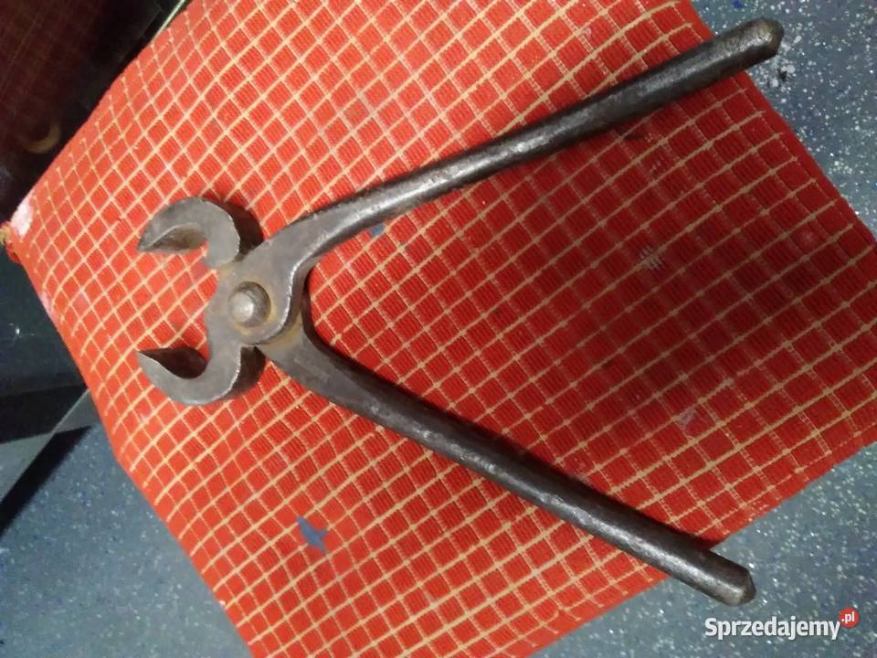 Stare duże kute Cęgi Antyki, Sztuka, Kolekcje pomorskie Słupsk