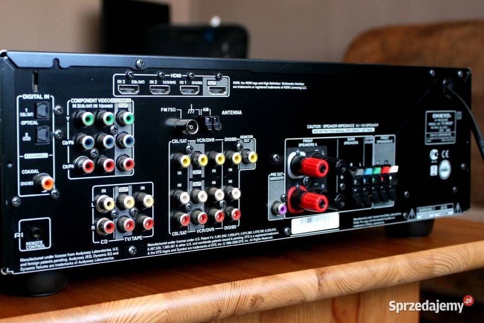 Amplituner Tx Sr 307 HDMI wzmacniacz kino domowe Gdańsk