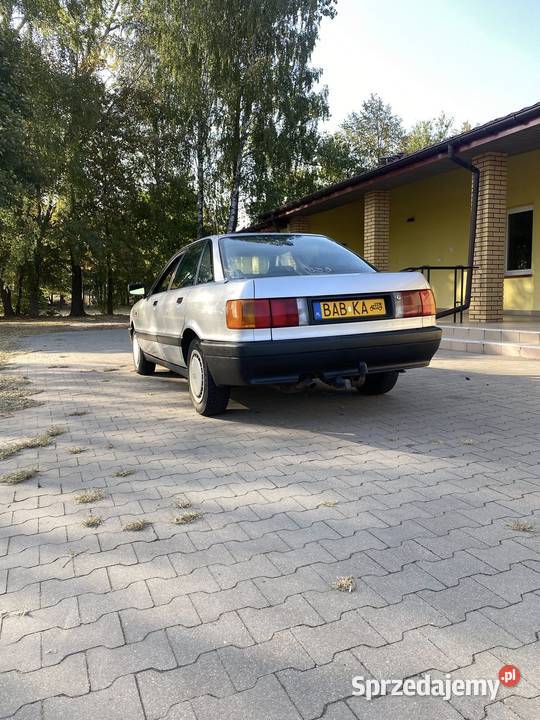 Audi 80 B3 19D zadbany klasyk serwisie przebieg 1899cm3 80 Janów Podlaski