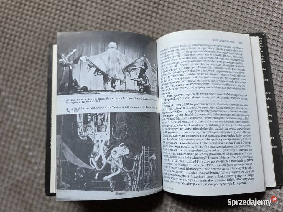 Współczesny teatr hiszpański w walce o teatr Rok wydania 1988 Kraków