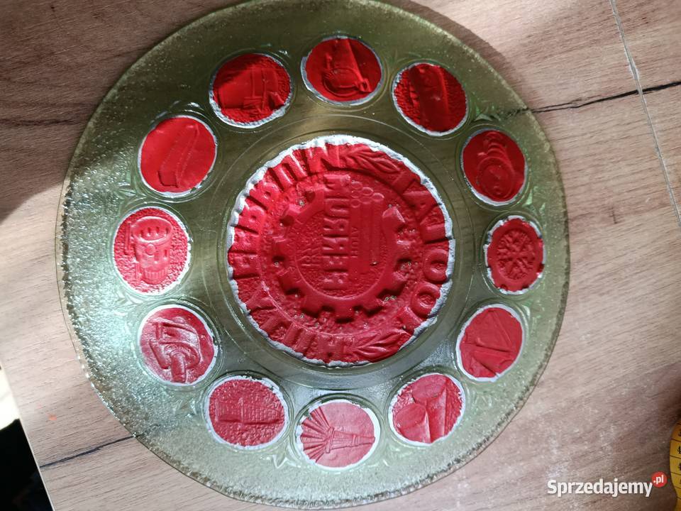 Talerz okolicznościowy huta Ferrum Ząbkowice PRL