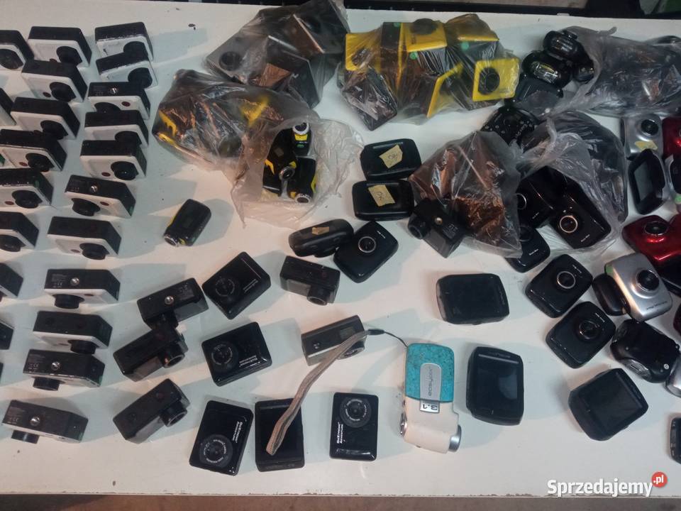 Kamery duża ilość podana całość ZESTAW świętokrzyskie Kielce