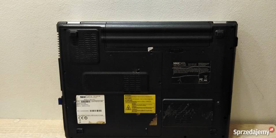 LAPTOP MAXDATA ECO4510 IW Z ŁADOWARKĄ OPIS Pabianice