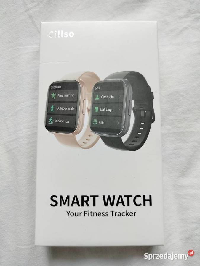 Smartwatch inteligentny zegarek unisex czarny Częstochowa sprzedam