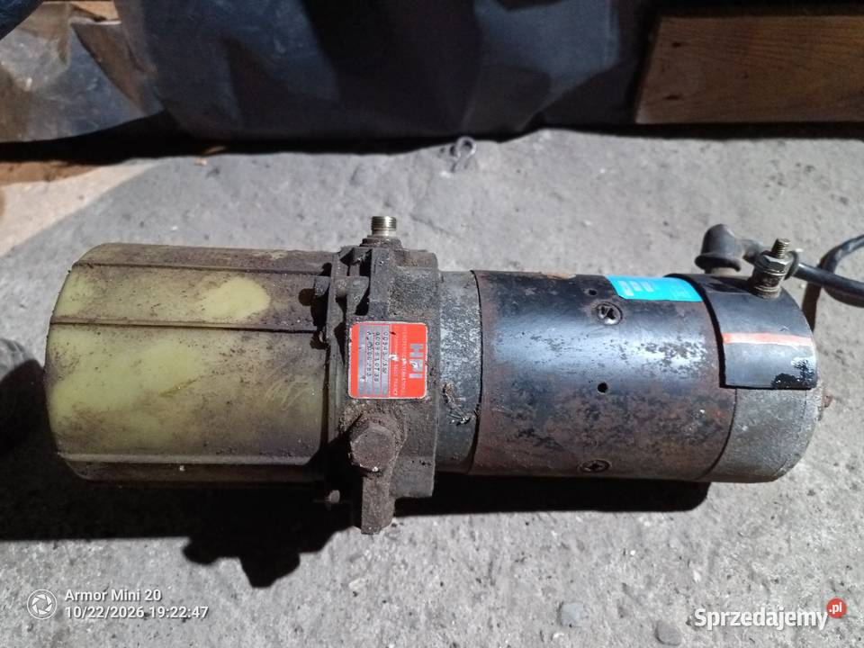Pompa z silnikiem 24 volt moc 2kW do wózka Pozostałe Opatówek sprzedam