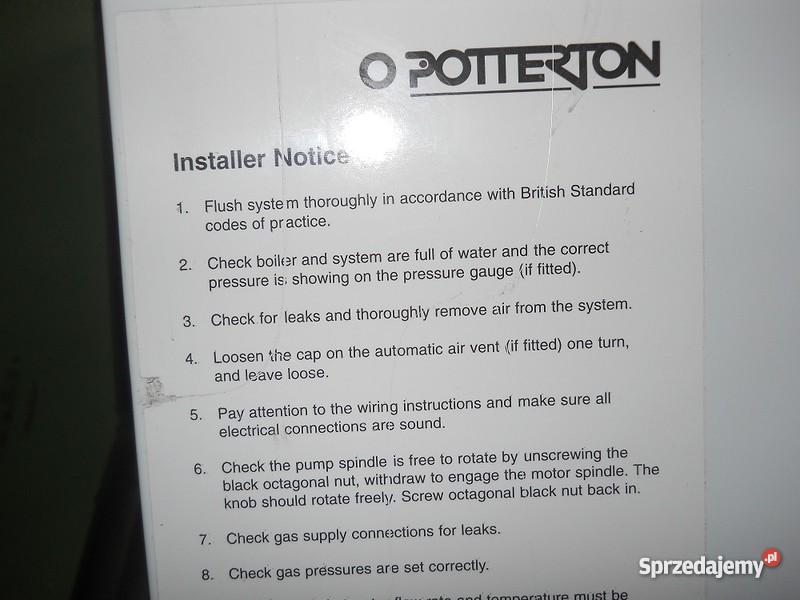 PIEC GAZOWY POTTERTON Węgrów