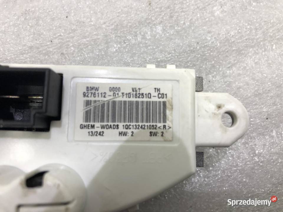 OPORNIK REZYSTOR DMUCHAWY BMW F31 9276112