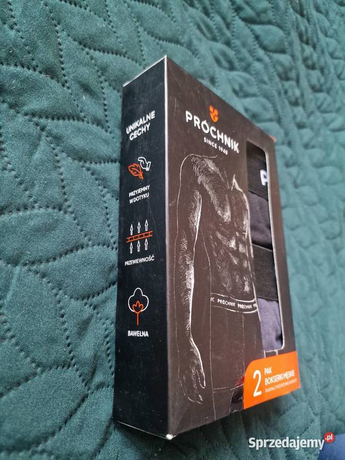 NOWE Bokserki Próchnik XL zestaw bokserek 2pak z Bielizna Wrocław