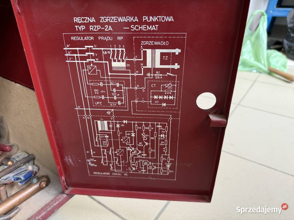 Ręczna zgrzewarka punktowa RZP2A NOWA Wojtkówka
