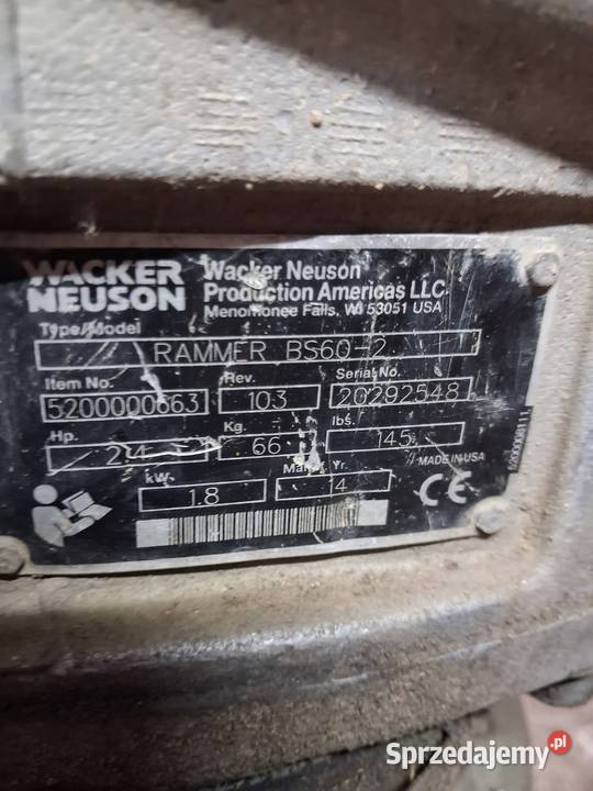 Ubijak wibracyjny skoczek Pozostałe Kamienna Góra