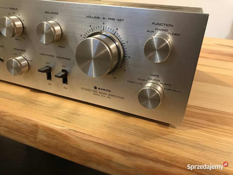 Wzmacniacz Sanyo vintage 100 sprawny ładnie Kraków