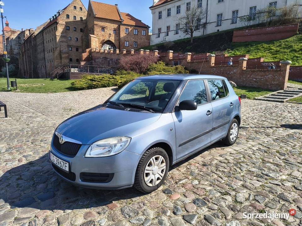 Skoda fabia 12 2009 klima niebieski Grudziądz