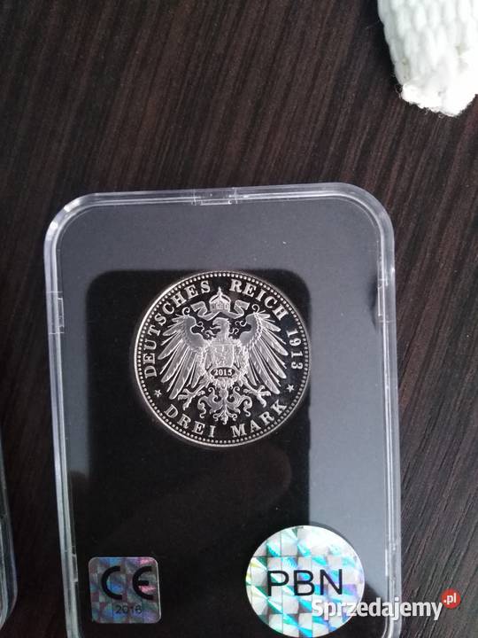 Moneta pamiątkowa 3 marki srebro Żary sprzedam