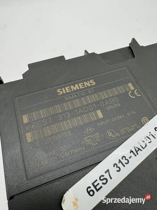 Siemens 3131AD010AB0 CPU Module mazowieckie Warszawa