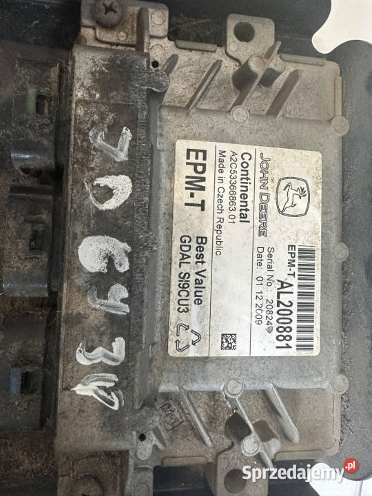 John Deere AL200881 sterownik moduł EPMT wielkopolskie Jastrzębniki