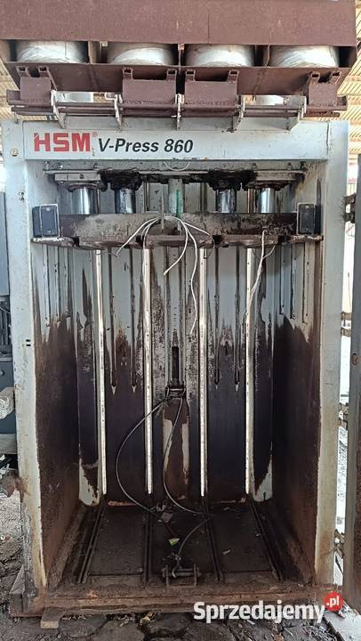 Pionowa prasa do belowania HSM VPRESS 860 Łódź