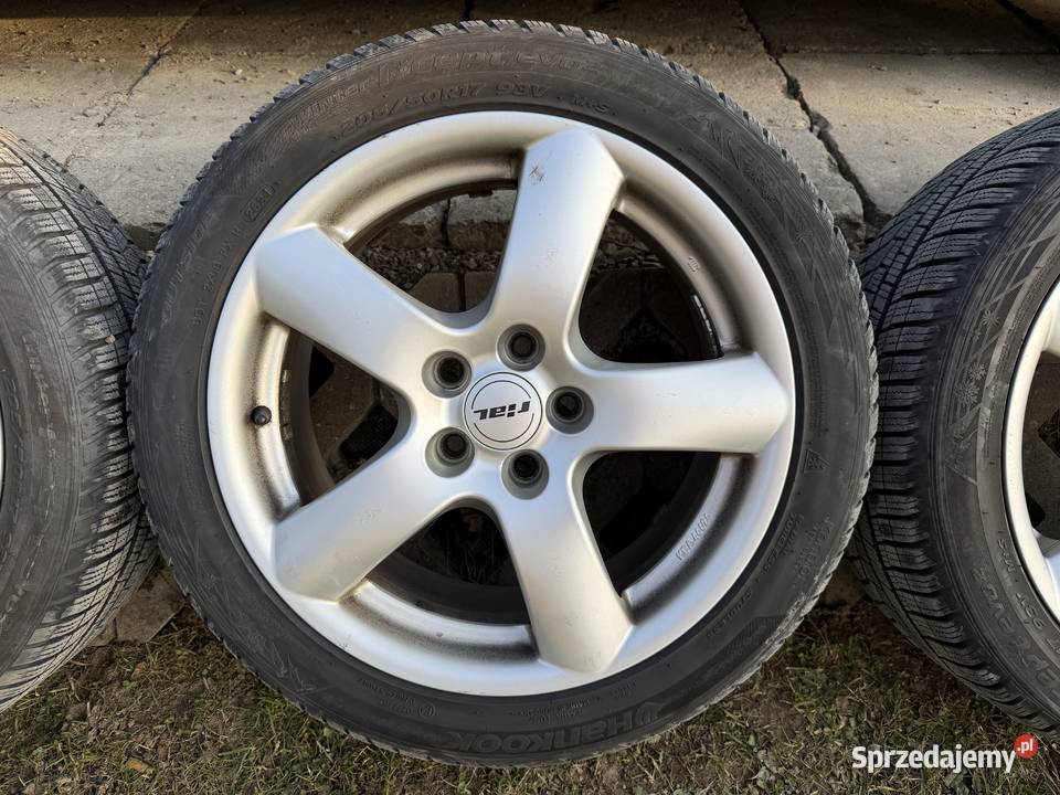 Koła zimowe 5x112 R17 Rial 75J ET38 70mm stan