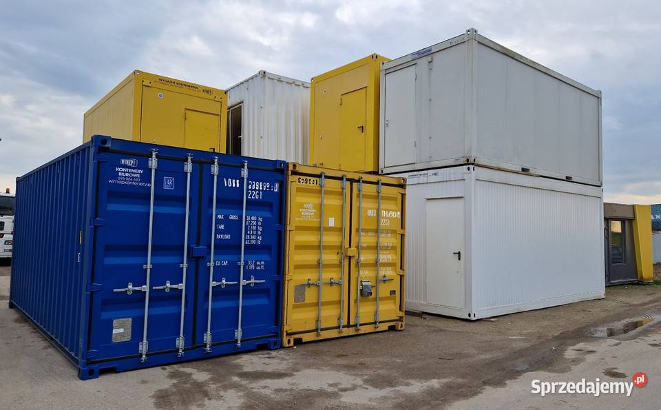 WYNAJMĘ KONTENERY Biurowe Socjalne Łazienkę Somianka-Parcele sprzedam