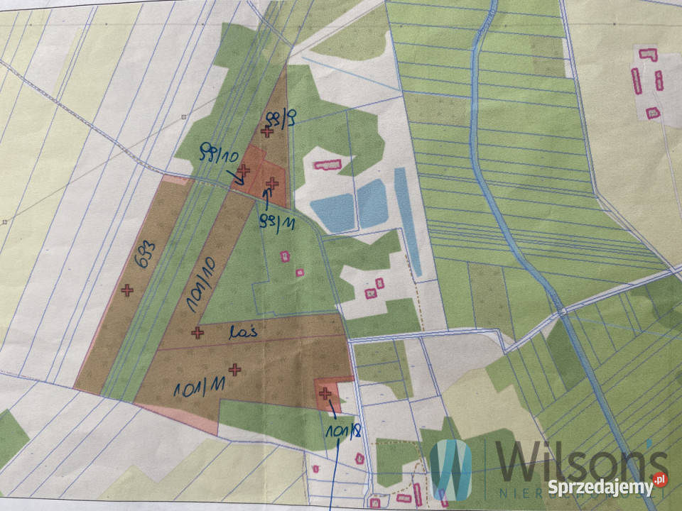 sprzedaży działki 1322m2 Niemianowice 1322m2 mazowieckie sprzedam