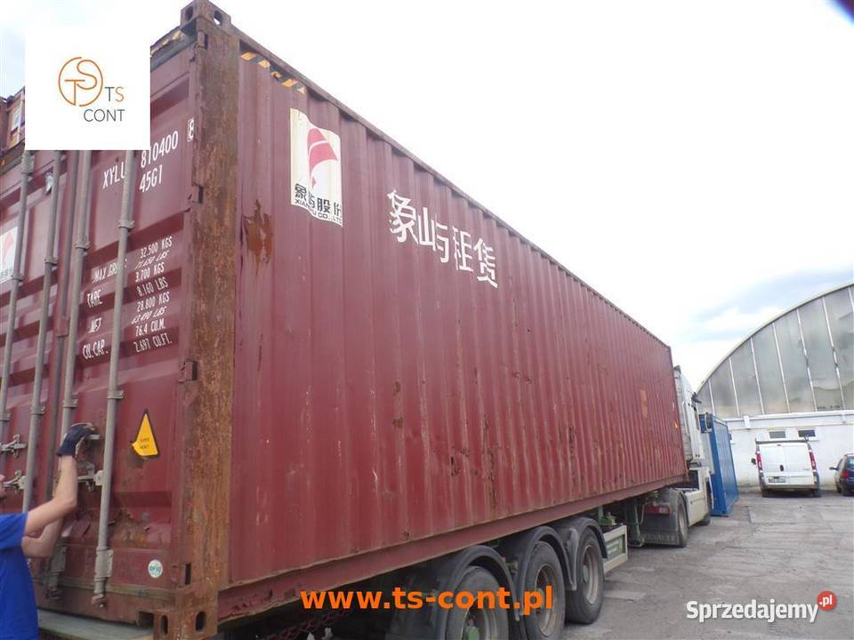 Kontener morski magazynowy budowlany 40 HC Tarnów