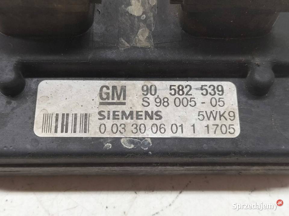 STEROWNIK SILNIKA 90582539 18 B 115 Opel Zafira sprzedam