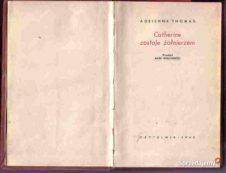 3819 CATHERINE ZOSTAJE ŻOŁNIERZEM ADRIENNE THOMA Czyrna